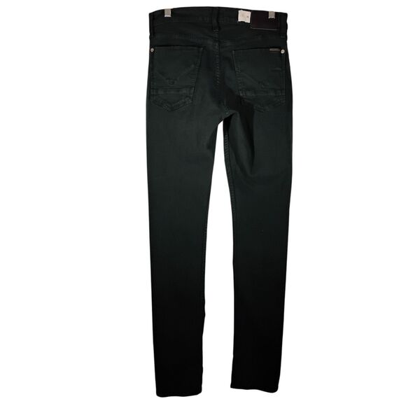 Hudson jeans mens 30 30x34 green denim Blake slim fit straight leg stretch - Picture 2 of 11